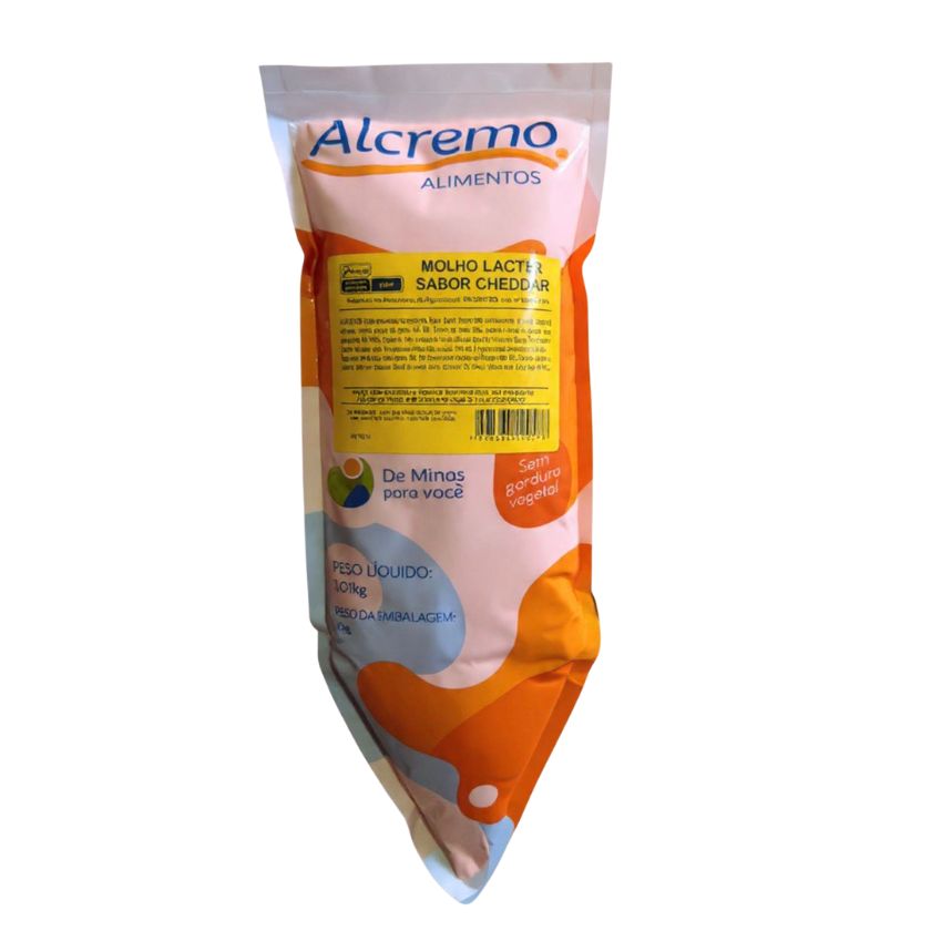 MOLHO SABOR CHEDDAR ALCREMO 1,01KG BISNAGA