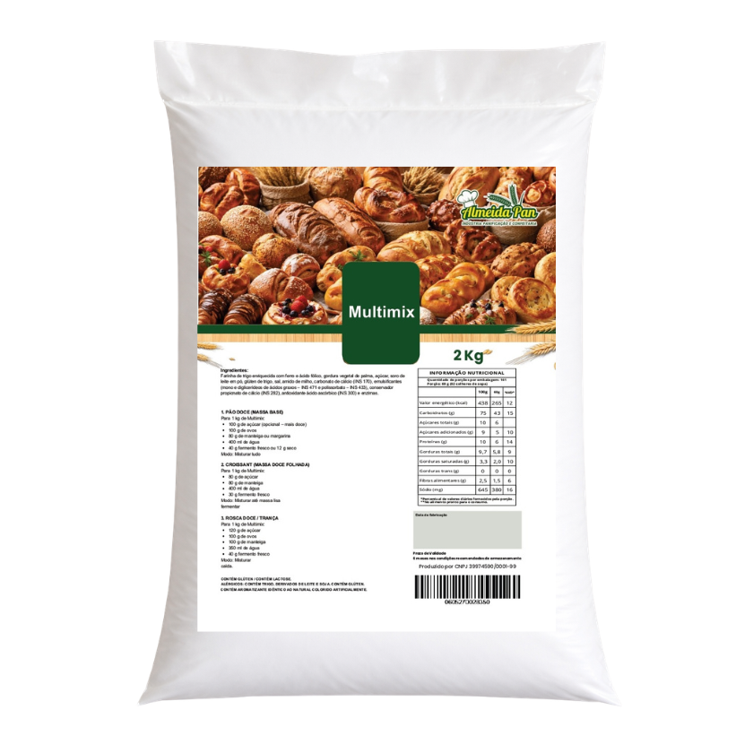 MISTURA MULTIMIX ALMEIDAPAN 2 KG