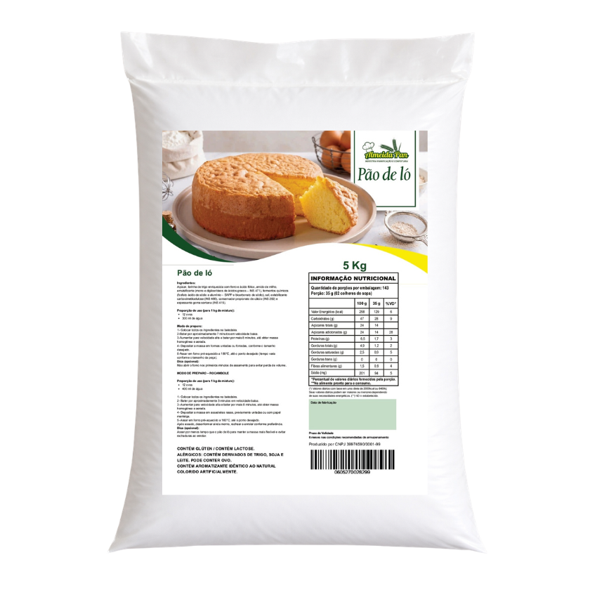 MISTURA PARA PAO DE LO ALMEIDAPAN 5 KG