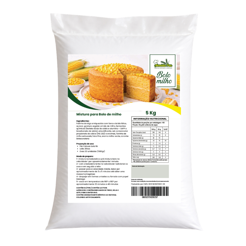 MISTURA PARA BOLO MILHO ALMEIDAPAN 5 KG