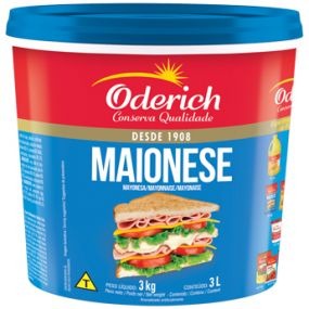 MAIONESE ODERICH BALDE 3 KG