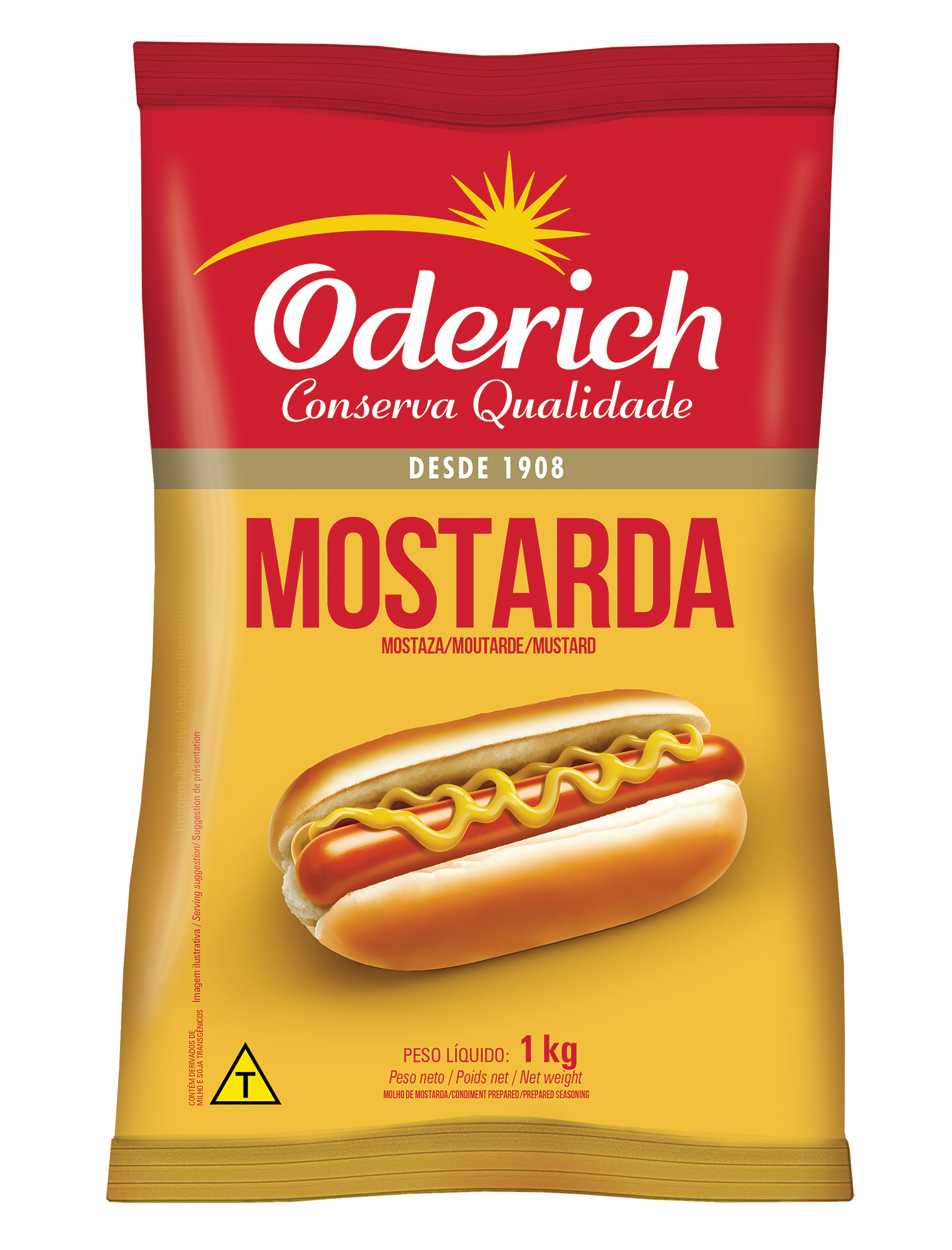 MOSTARDA AMARELA ODERICH BAG 1 KG