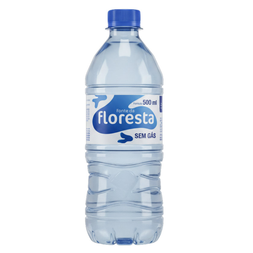 AGUA MIN.S/GAS FLORESTA 12X500 ML