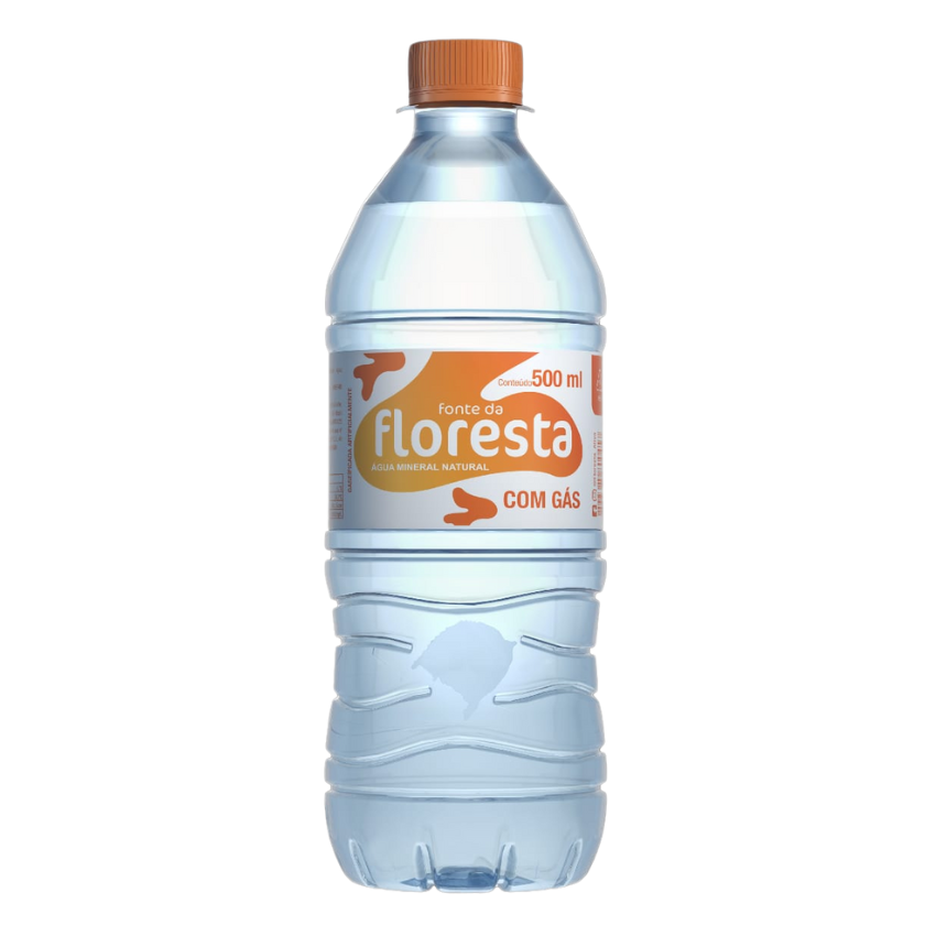 AGUA MIN.C/GAS FLORESTA 12X500 ML