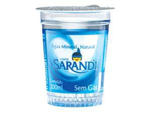 AGUA MIN.S/GAS SARANDI 48X200 ML COPO
