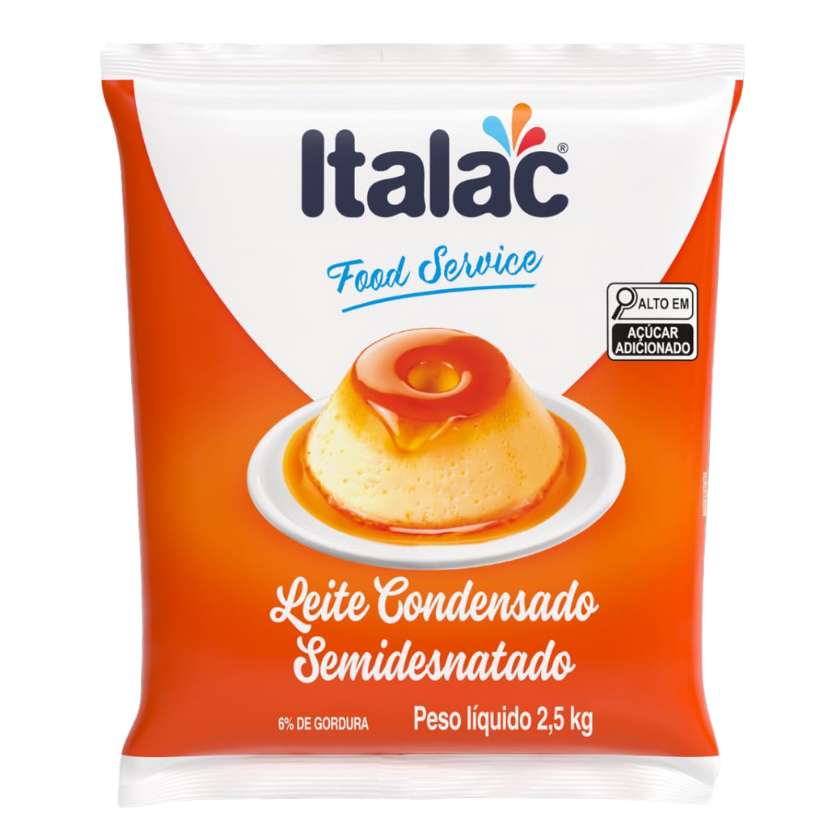 LEITE CONDEN.SEMIDES.ITALAC BAG 2,5 KG