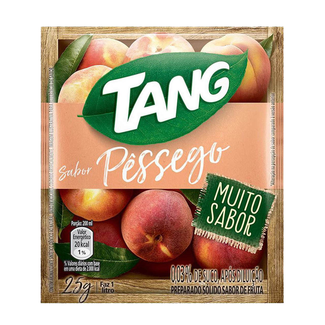 REFRESCO PO TANG PESSEGO 15X25 G