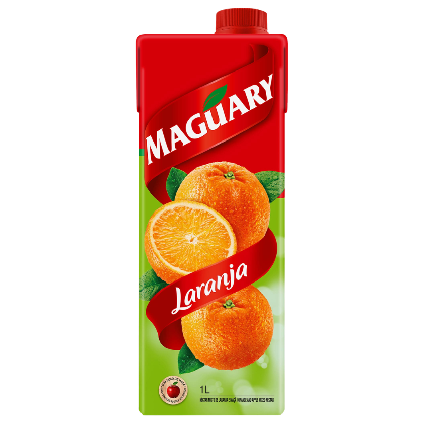 SUCO MAGUARY 1 LITRO LARANJA