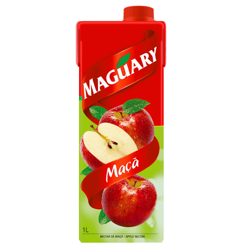 SUCO MAGUARY 1 LITRO MAÇÃ
