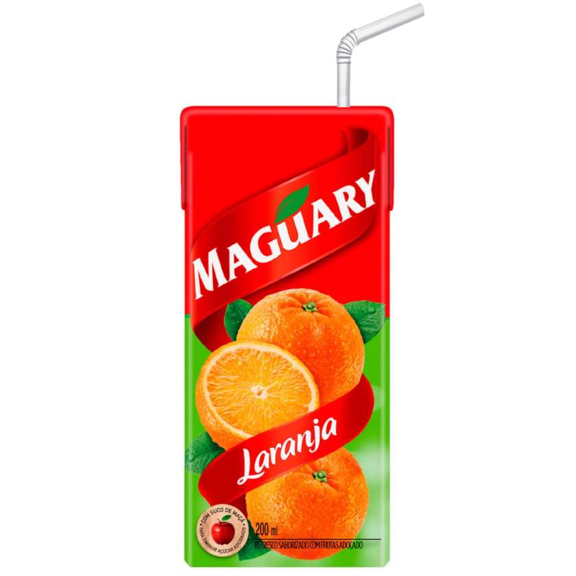 SUCO MAGUARY 200 ML LARANJA