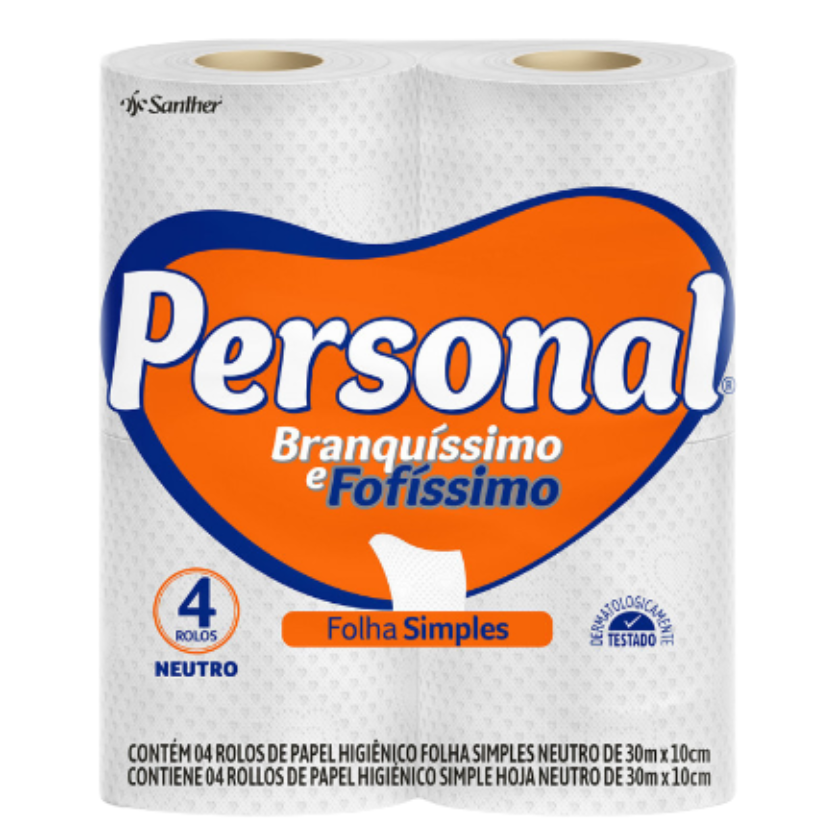 PAPEL H.PERSONAL NEUTRO 15X4UN 30M