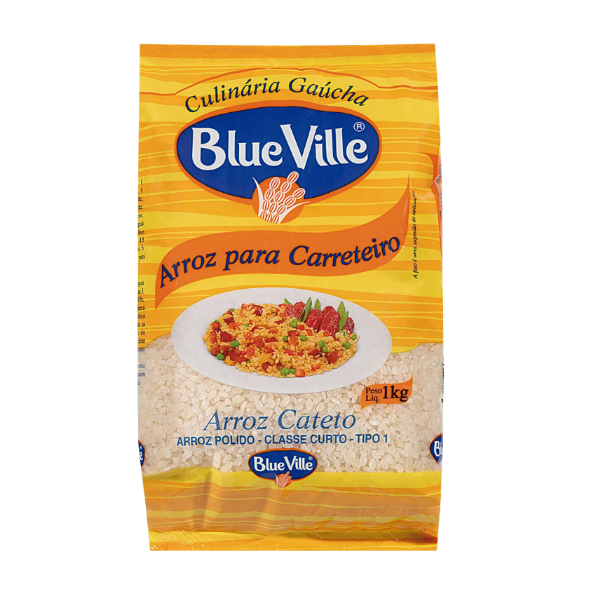 ARROZ BLUE VILLE CARRETEIRO/CATETO/SUSHI 1 KG