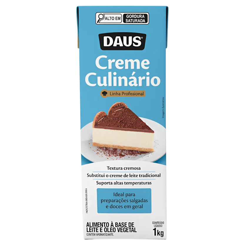CREME CULINARIO DAUS 19% GORD. 1 KG