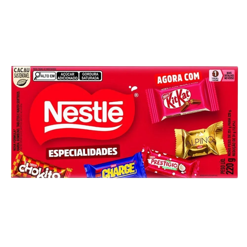 BOMBOM ESPECIALIDADE NESTLÉ 220 G