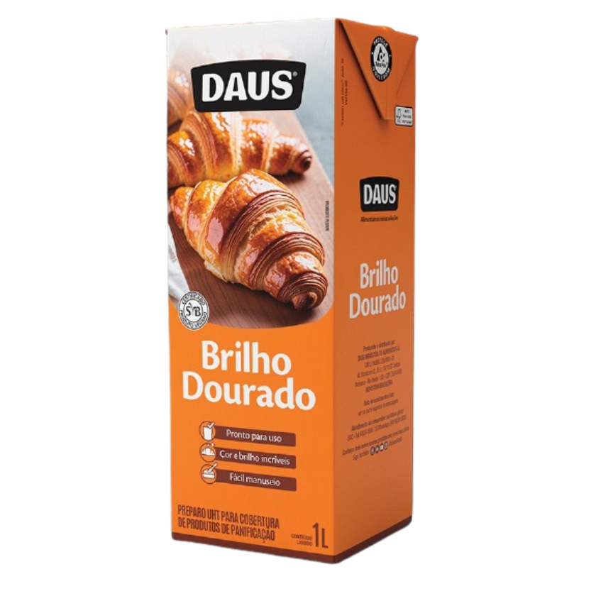 COBERTURA DAUS BRILHO DOURADO 1 LITRO