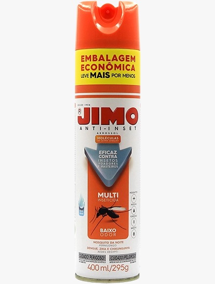 MULTI-INSETICIDA JIMO AEROSSOL 400 ML