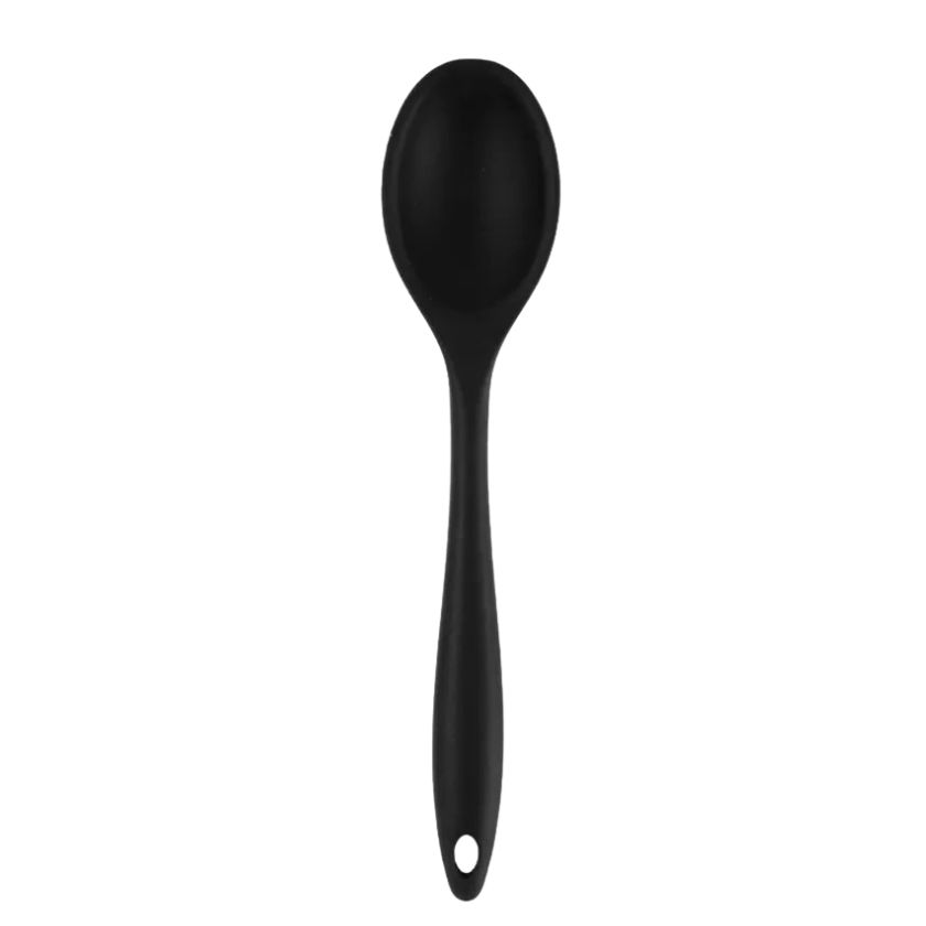 COLHER DE SILICONE 29 CM PRETA