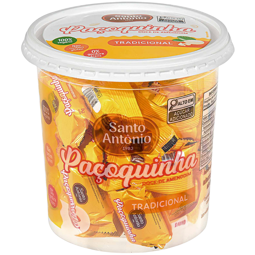 PAÇOCA ROLHA SANTO ANTÔNIO 50X15G POTE